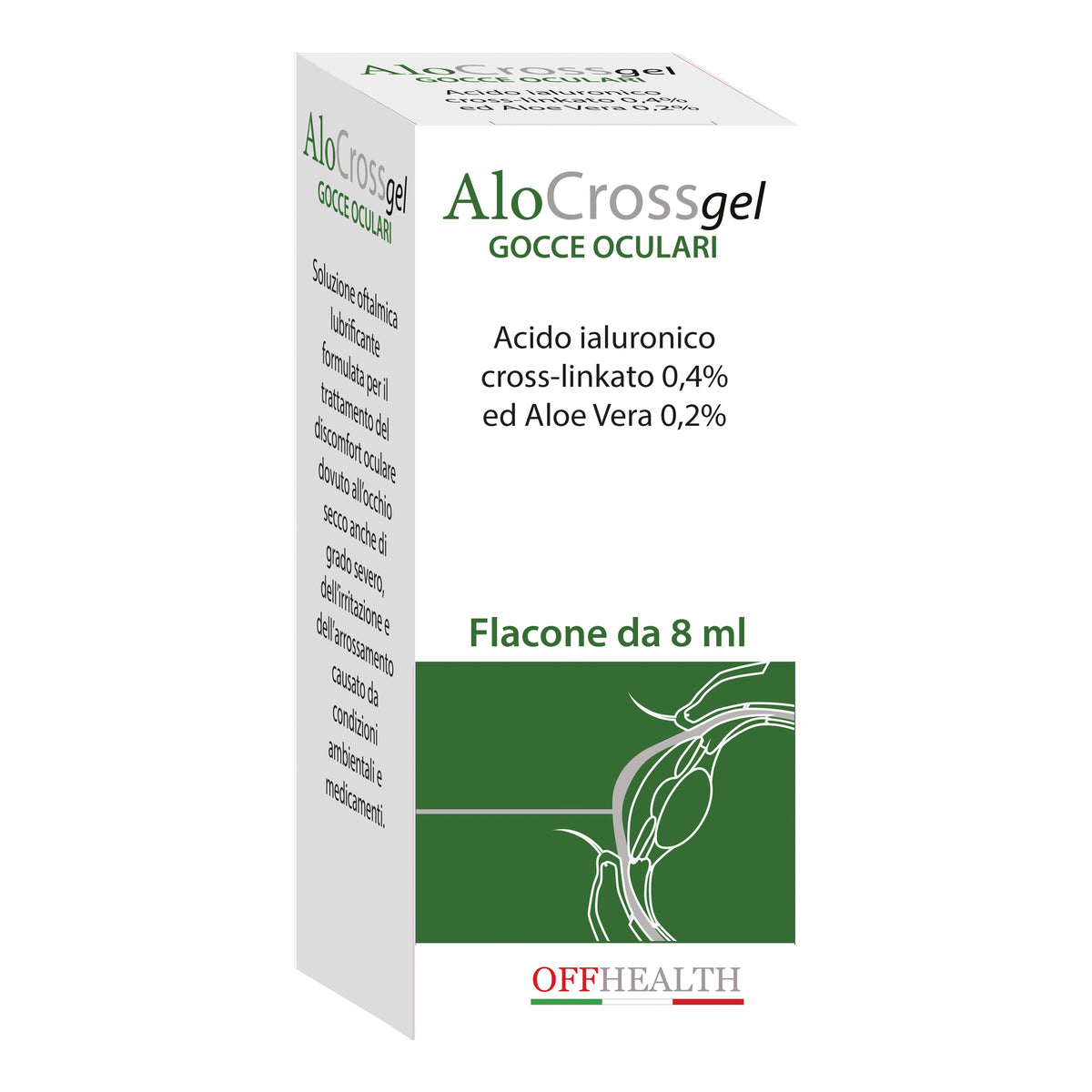 ALOCROSSGEL SOLUZIONE OFT 8ML  