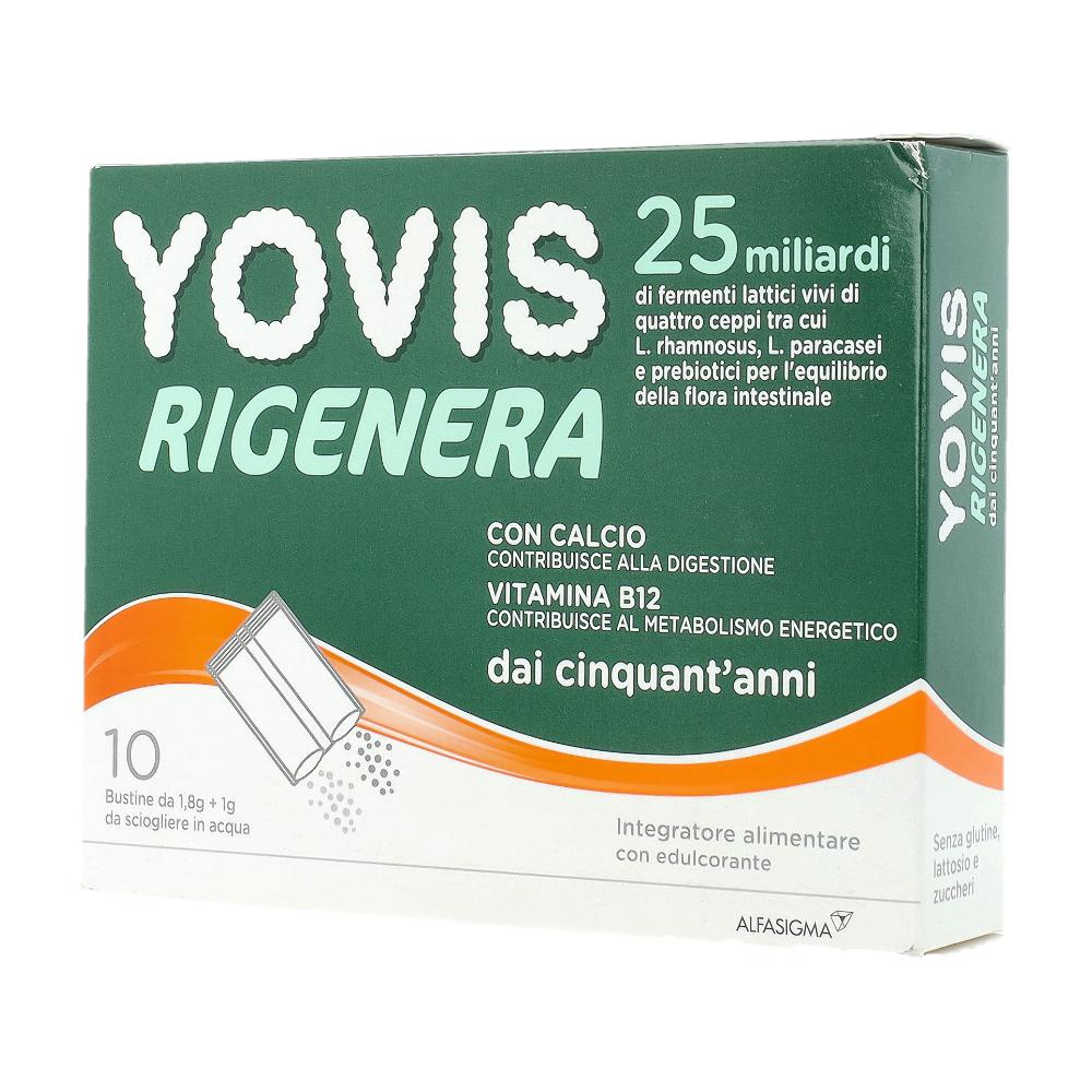 Yovis Rigenera 50+ 25 Miliardi Di Probiotici 10 Bustine