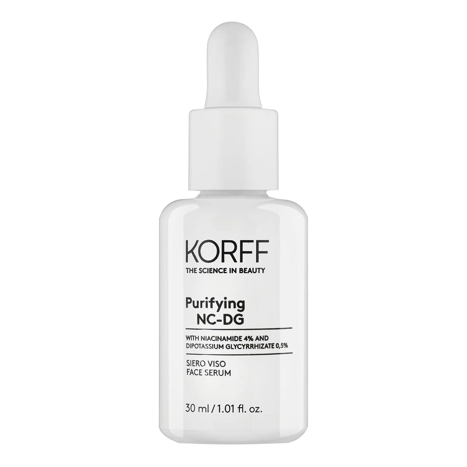 Korff Purifying Nc-Dg Siero Viso - Riduce Il Sebo In Eccesso E L'Effetto Lucido 30ml