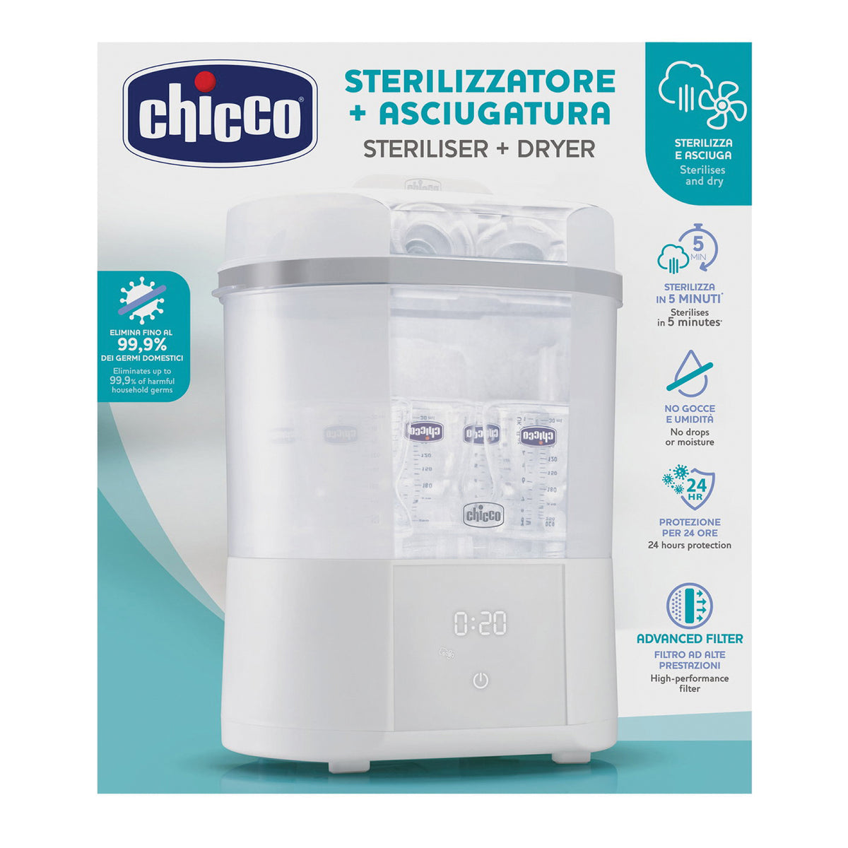 CH STERILIZ ASCIUGATORE  