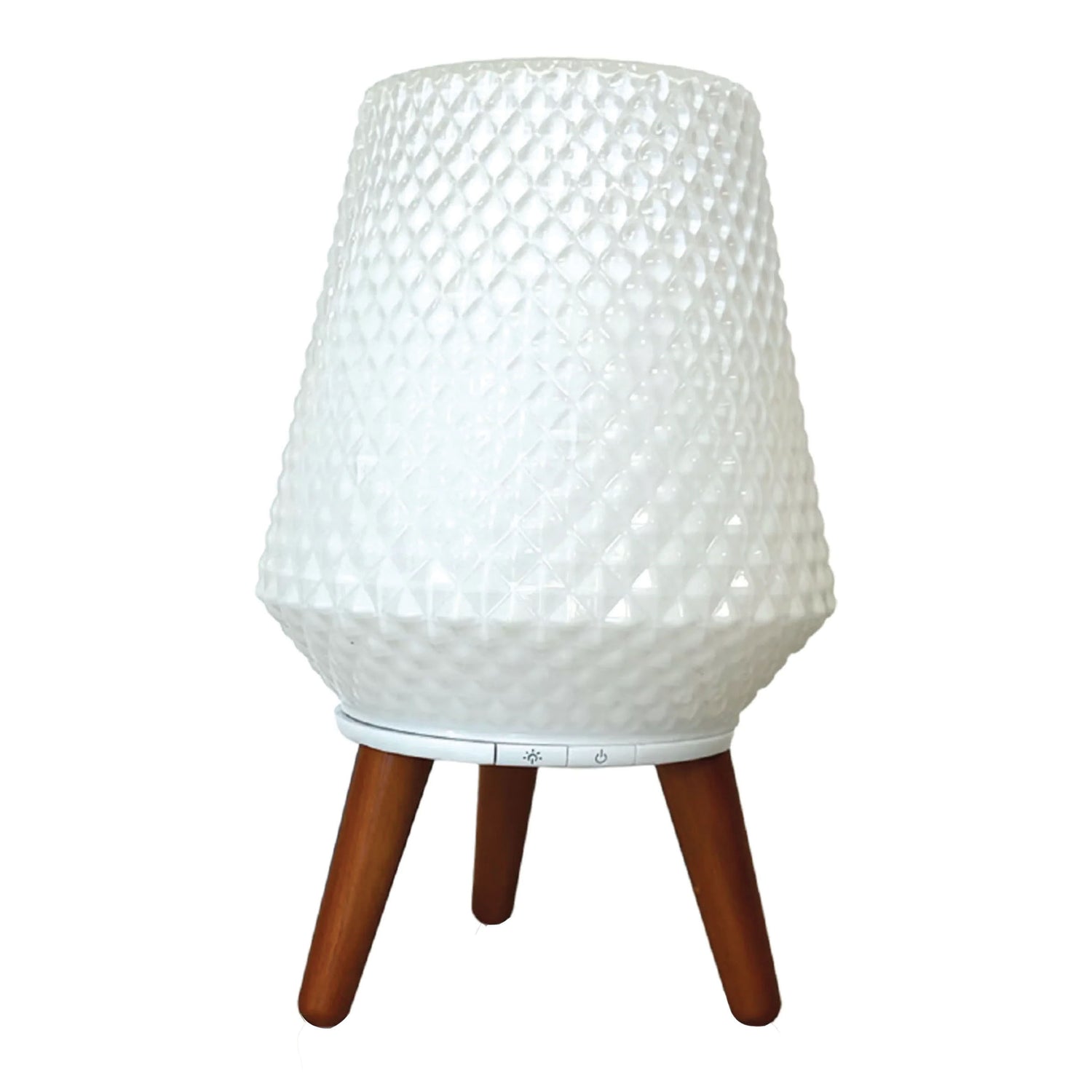 Himalaya - Diffusore a Ultrasuoni Oli Essenziali Dori Bianco Opalino