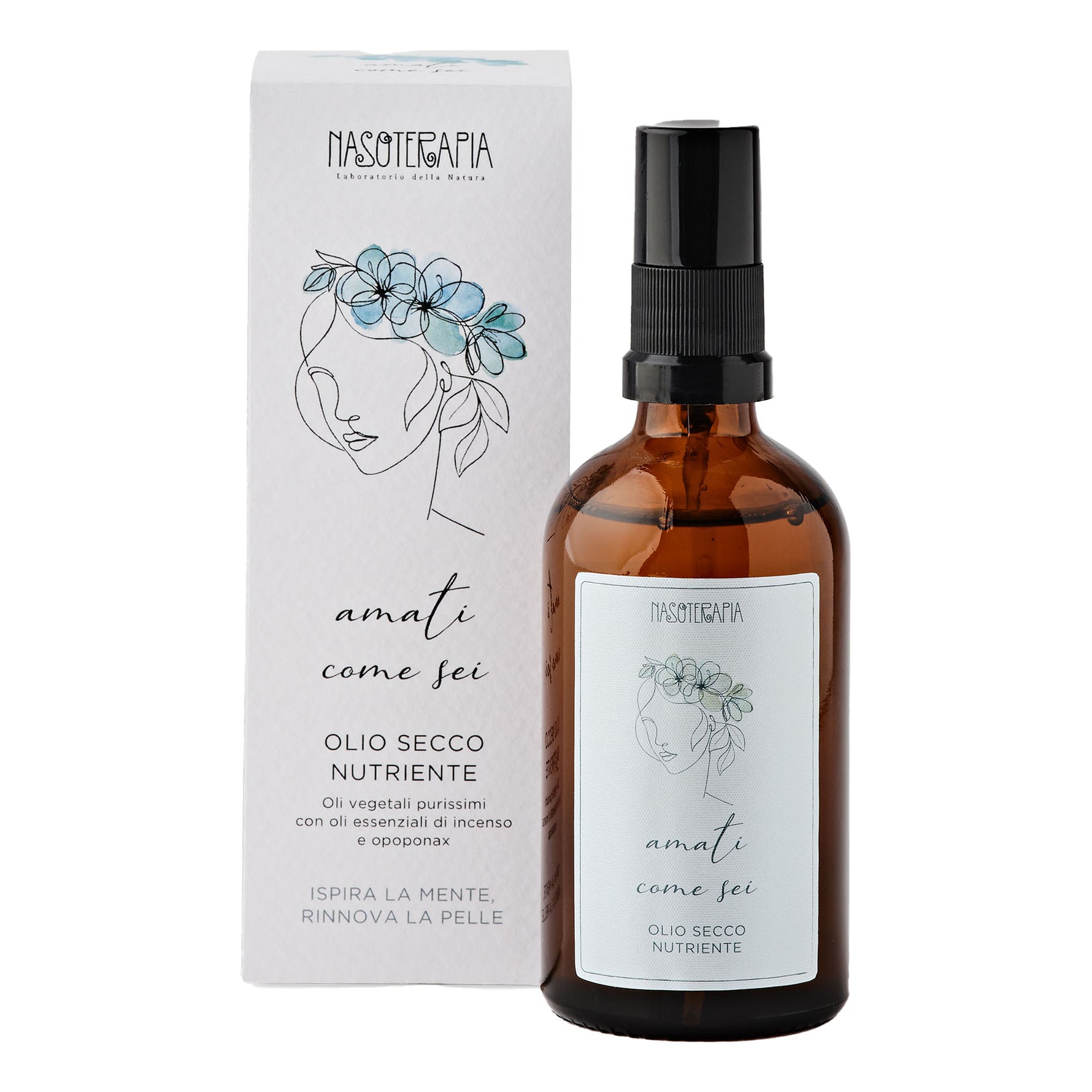 Nasoterapia Olio Secco Aromatico Nutriente Corpo E Capelli Amati Come Sei 100ml
