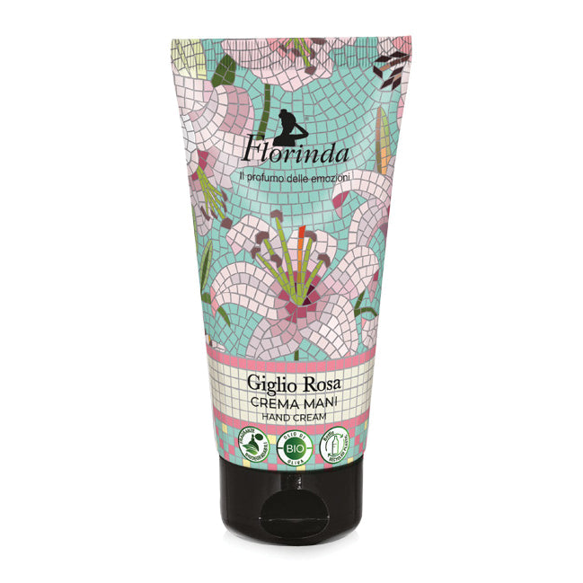 Florinda - Crema Mani Mosaici Italiani Giglio Rosa 75ml