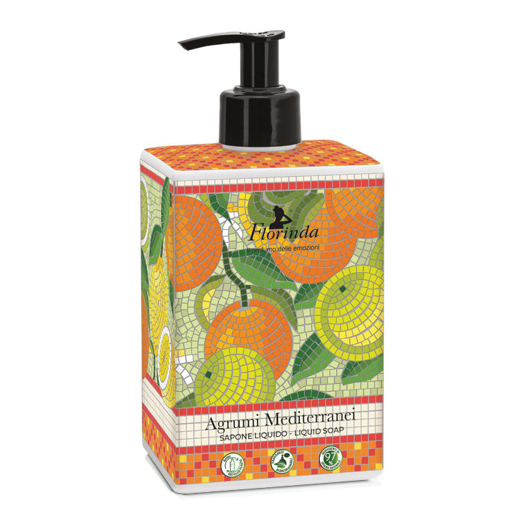 Florinda - Sapone Liquido Mosaici Italiani Agrumi Mediterranei 500ml
