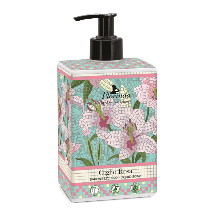Florinda - Sapone Liquido Mosaici Italiani Giglio Rosa 500ml
