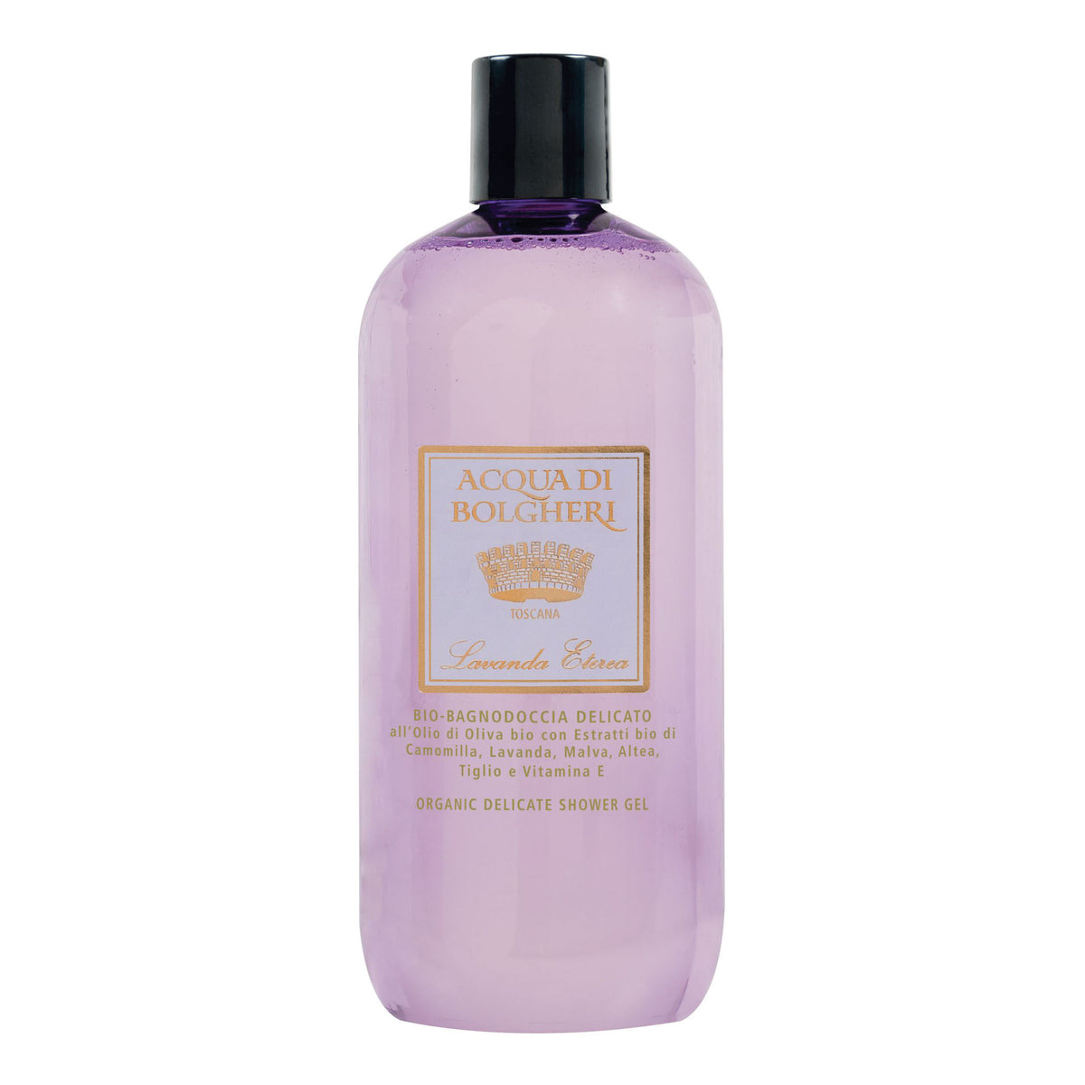 Acqua Di Bolgheri Bio Bagnodoccia Delicato Lavanda Eterea 500ml  