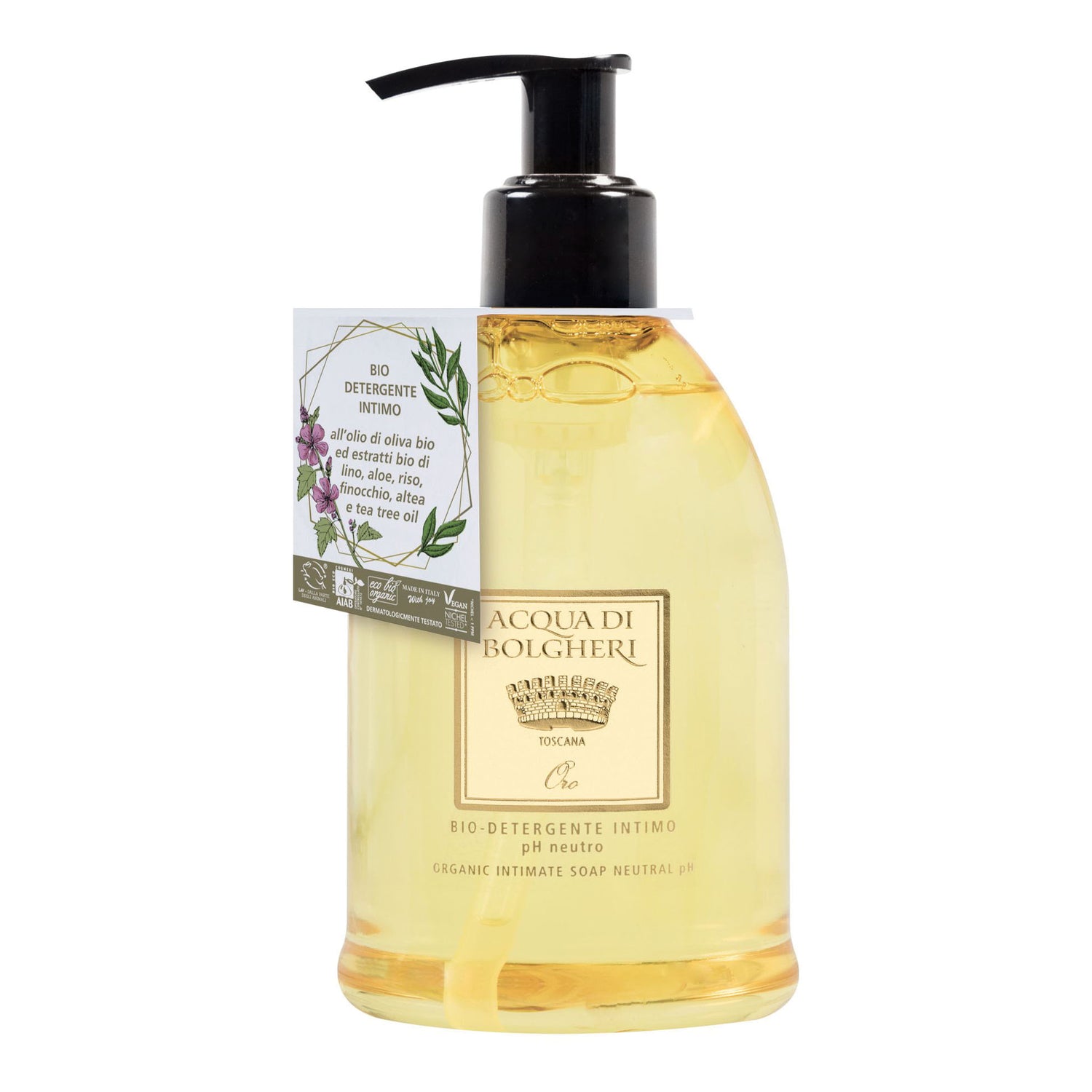 Acqua Di Bolgheri Bio Detergente Intimo pH Neutro Oro 300ml