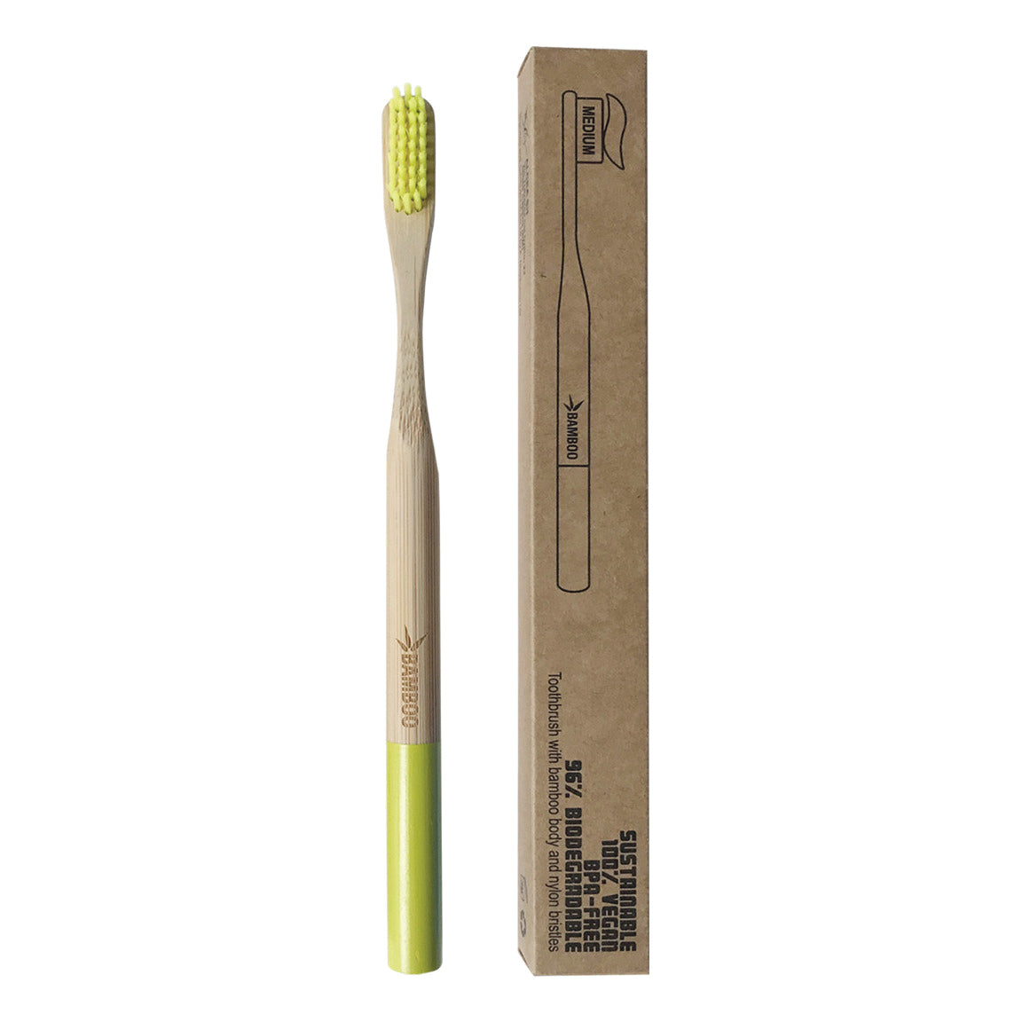 SPAZZOLINO BAMBOO SET HARD LIM