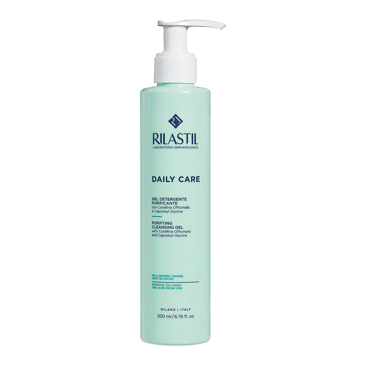 Rilastil Daily Care Gel Detergente Purificante Pelli Sensibili 200ml