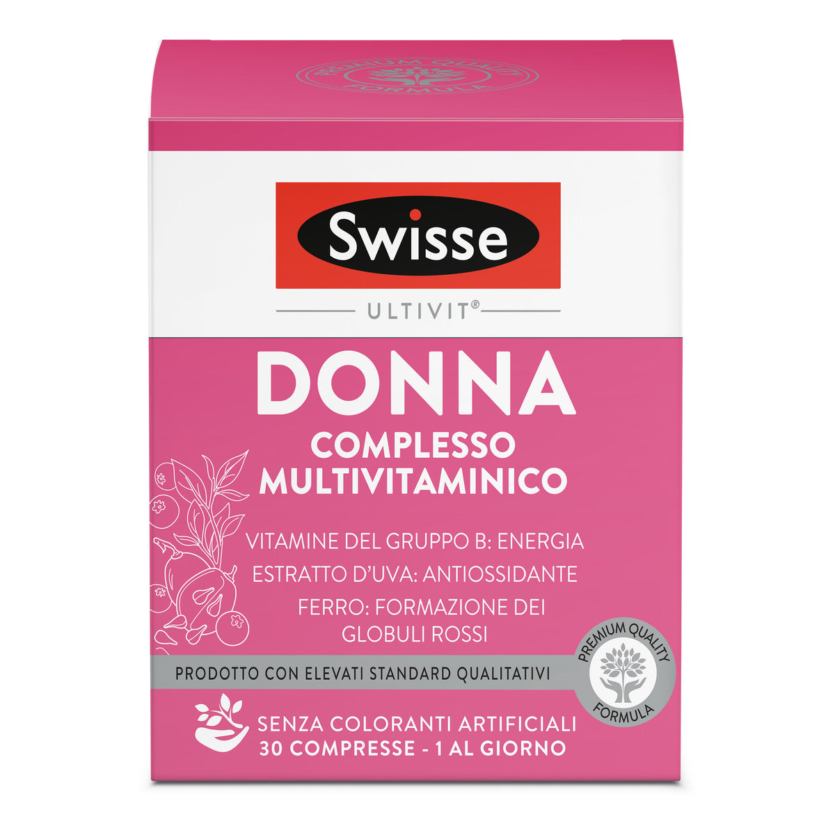 SWISSE MULTIVITAMINICO D 30CPR  