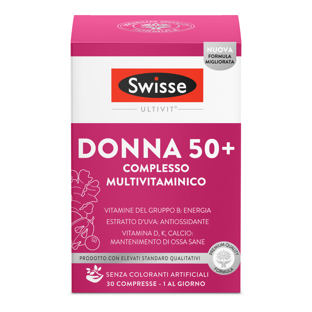 SWISSE MULTIVITAMINICO D 50+  