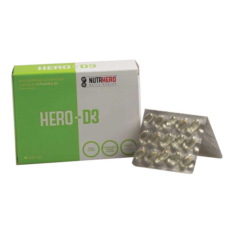 HERO D3 60SOFTGEL  