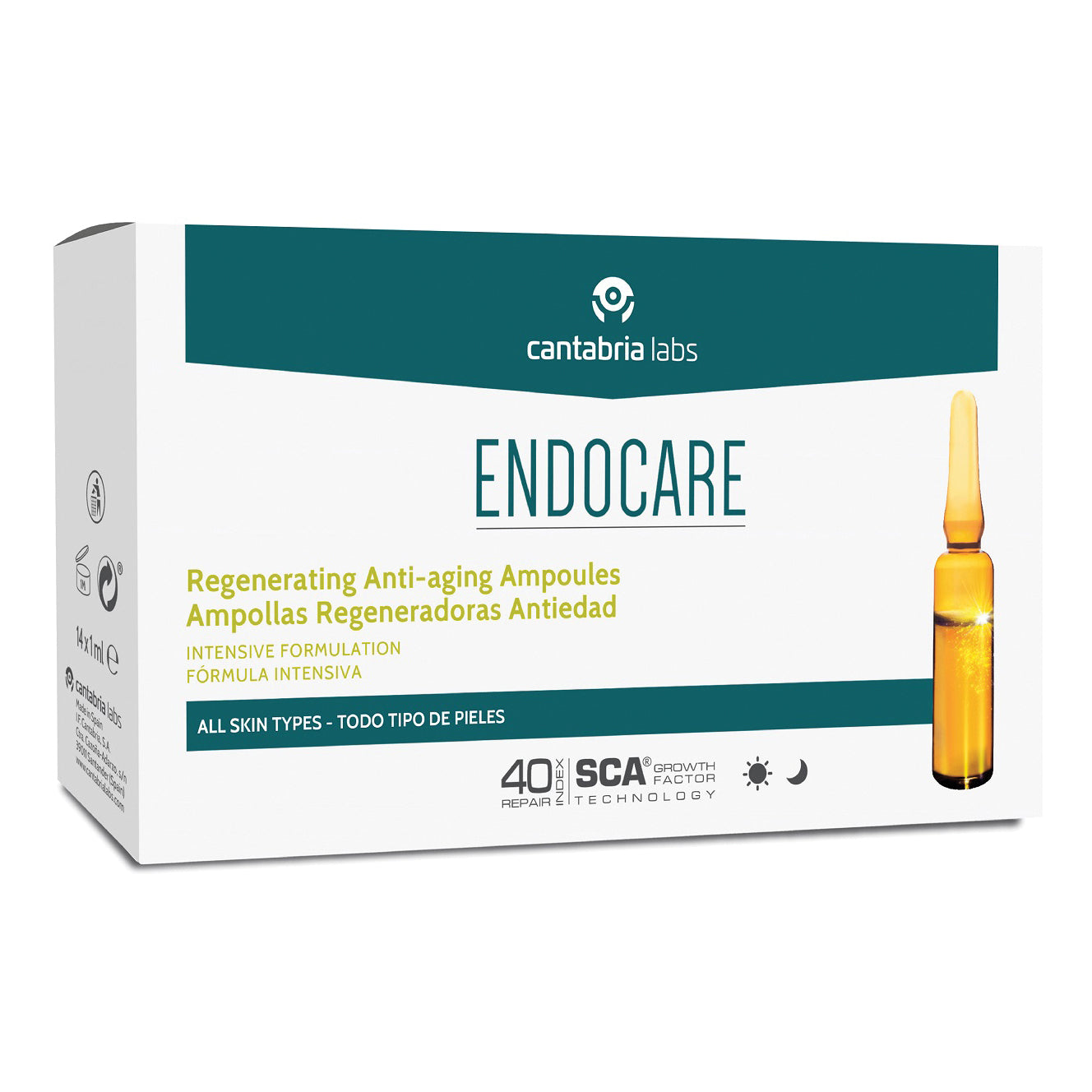 Endocare Ampolle Biorepair Ad Azione Rigenerante Antietà 14 Ampolle Da 1ml