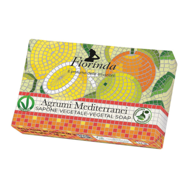 Florinda - Sapone Vegetale Mosaici Italiani Agrumi Mediterranei 50g