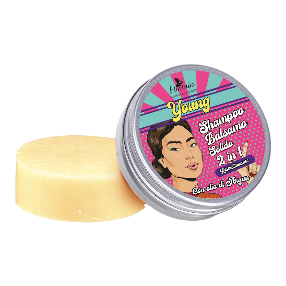 Florinda - Shampoo Balsamo Solido 2 In 1 Florinda Young Jin 70g