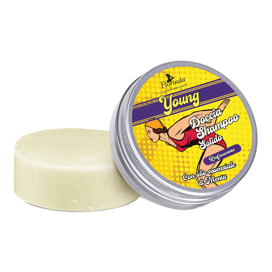 Florinda - Doccia Shampoo Solido 2 In 1 Florinda Young Nuoto 70g