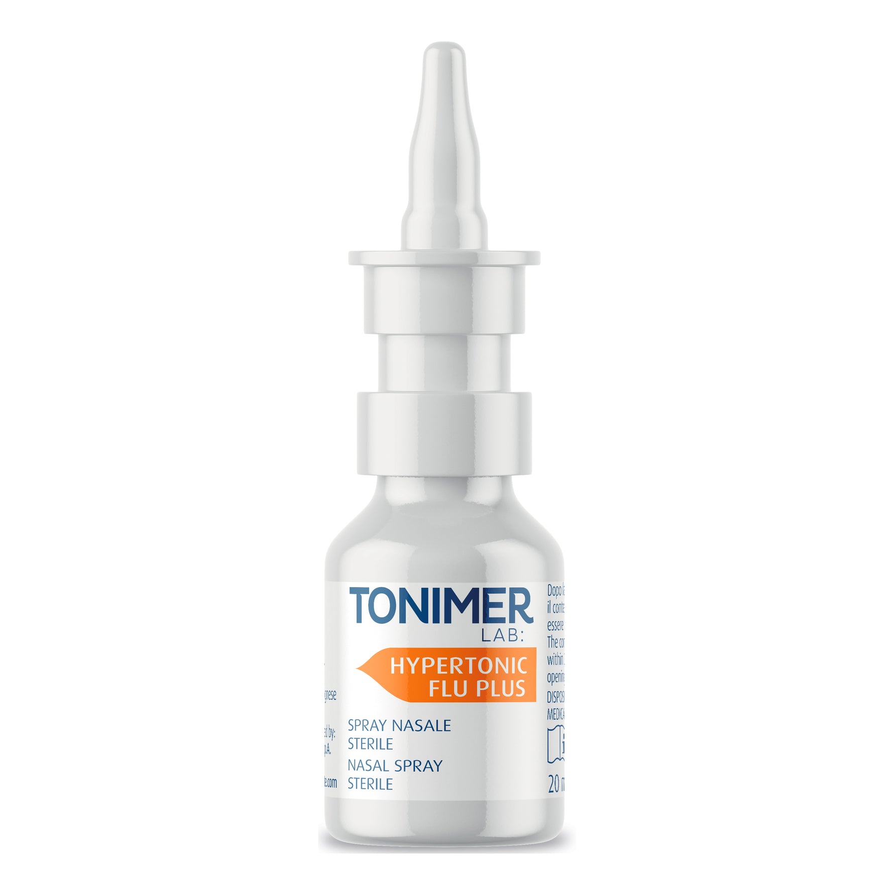 Tonimer Lab Hypertonic Flu Plus Spray Nasale Sterile 20ml
