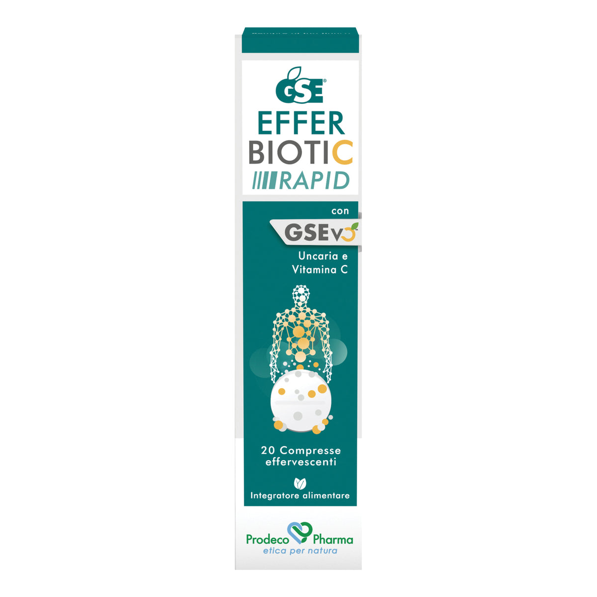 GSE EFFERBIOTIC RAPID 20CPR  