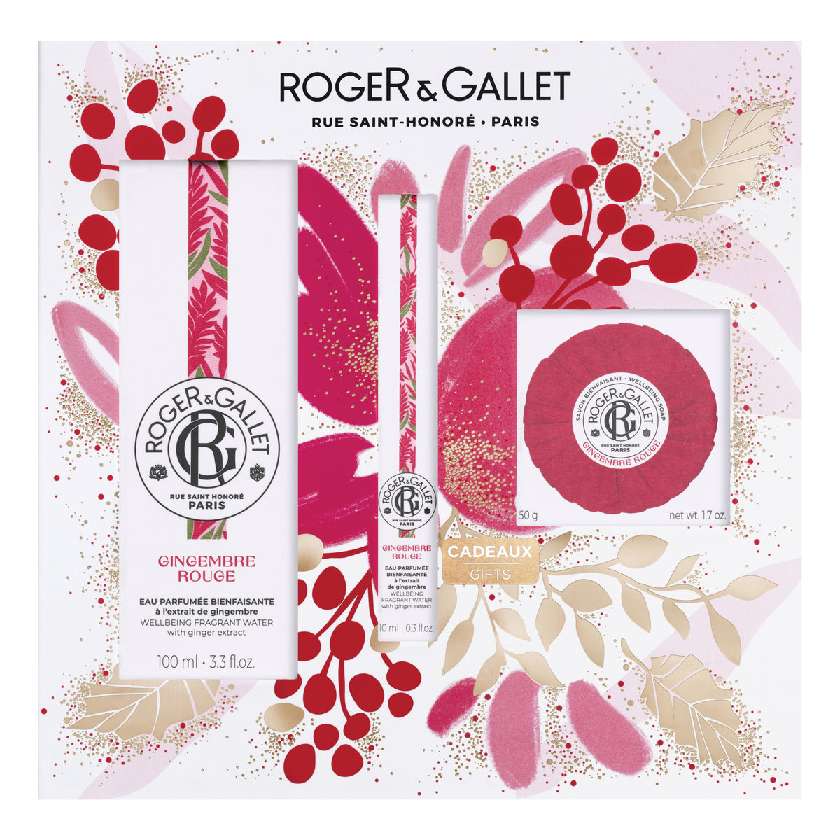 Roger&Gallet Gingembre Rouge Cofanetto EDT e Saponetta