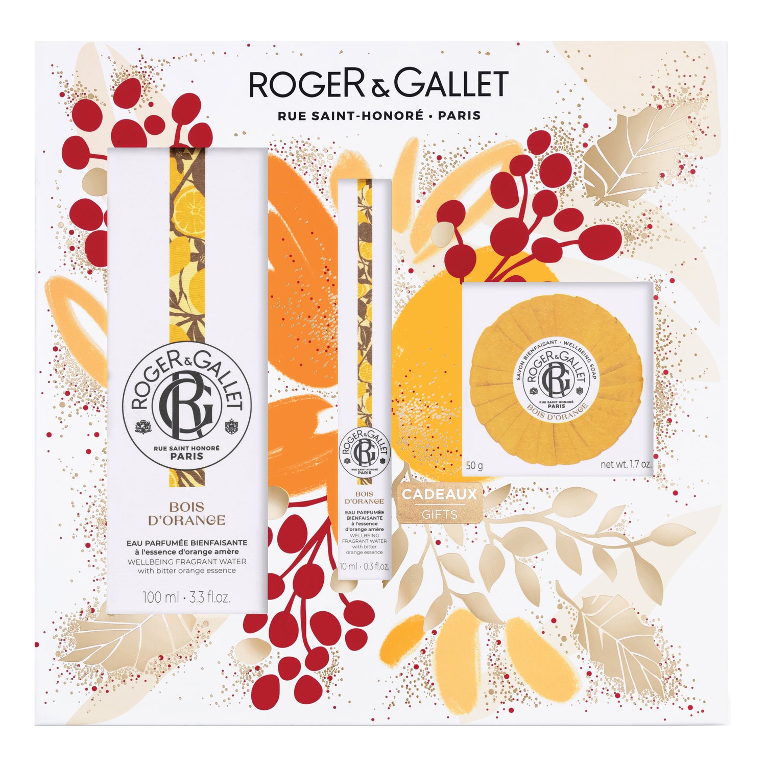 Roger&Gallet Bois d'Orange Cofanetto EDT e Saponetta