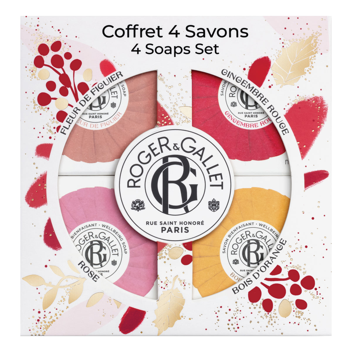Roger&Gallet - Cofanetto Regalo Set Multi - 4 Saponette Da 50g  