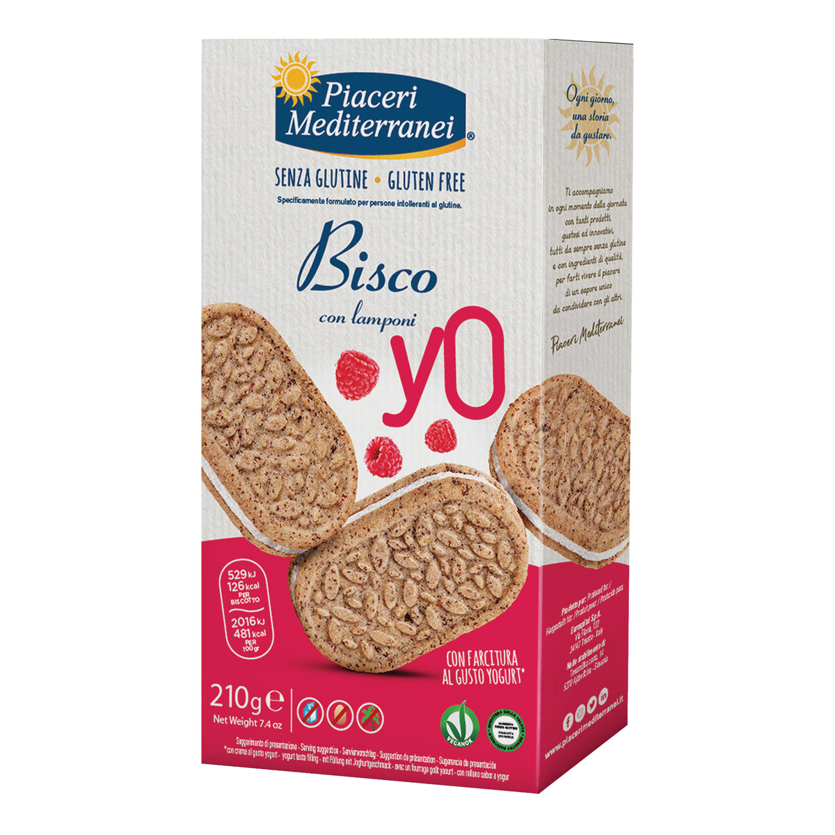 PIACERI MEDIT BISCO YO LAMPONI  