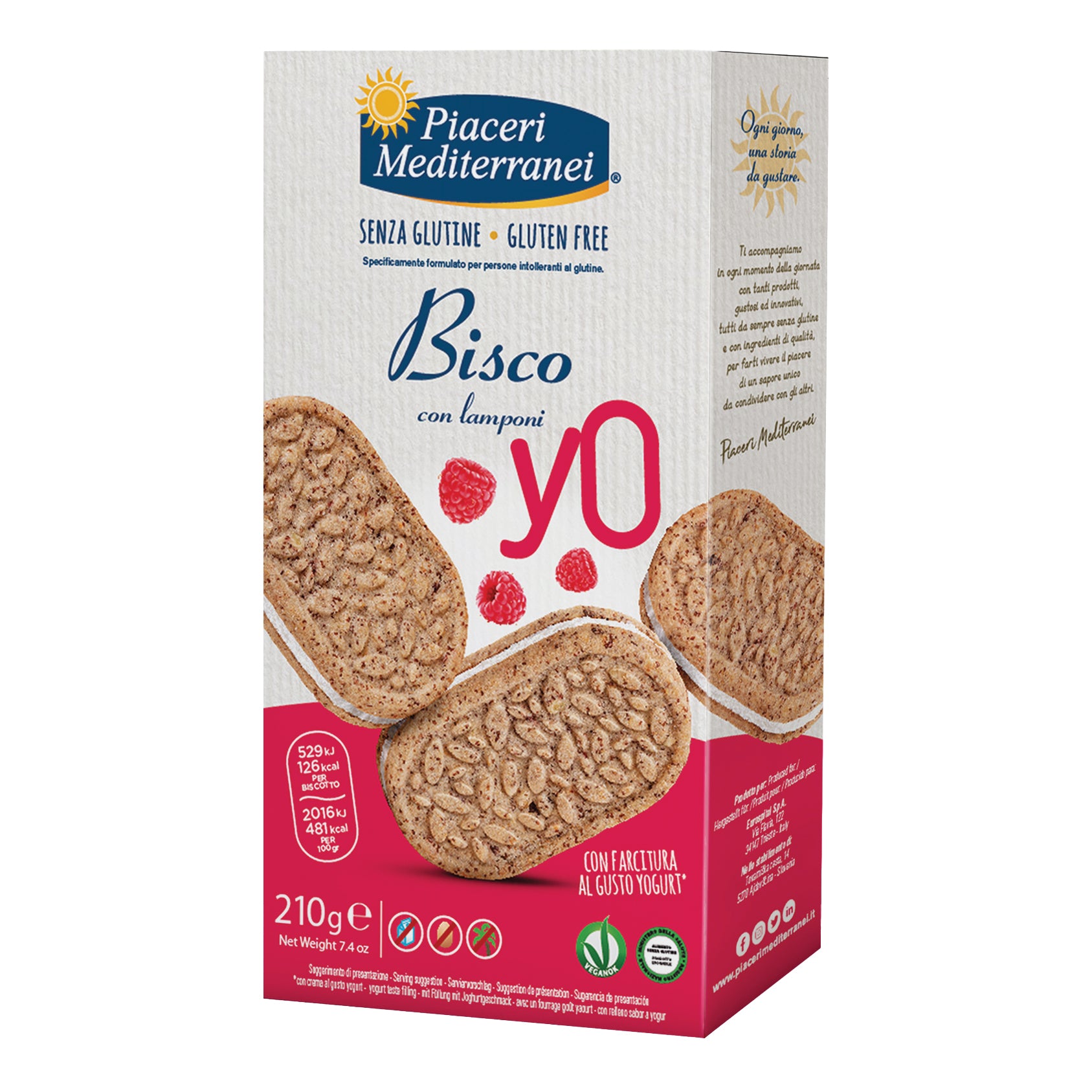 PIACERI MEDIT BISCO YO LAMPONI
