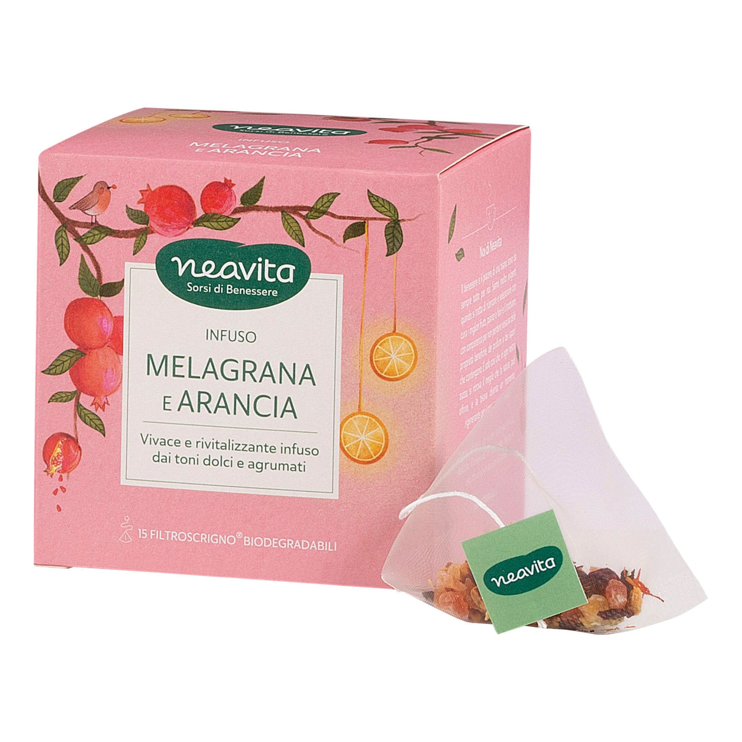 Neavita Tisana Melagrana Arancia 15 Filtroscrigno 3g