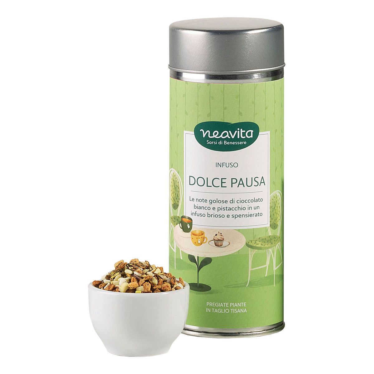 Neavita Silver Tin Dolce Pausa Taglio Tisana 100g  