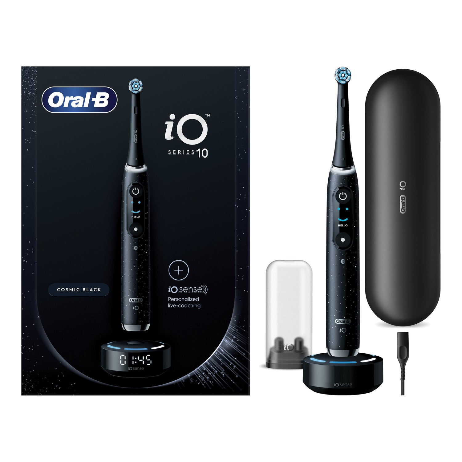 Oral-B iO Serie 10 Spazzolino Elettrico Black
