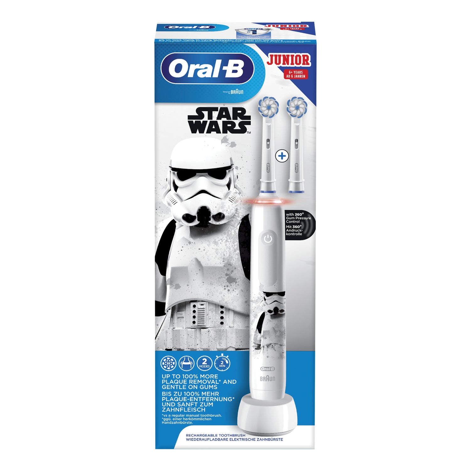 Oral-B Spazzolino Elettrico Pro 3 Junior Star Wars