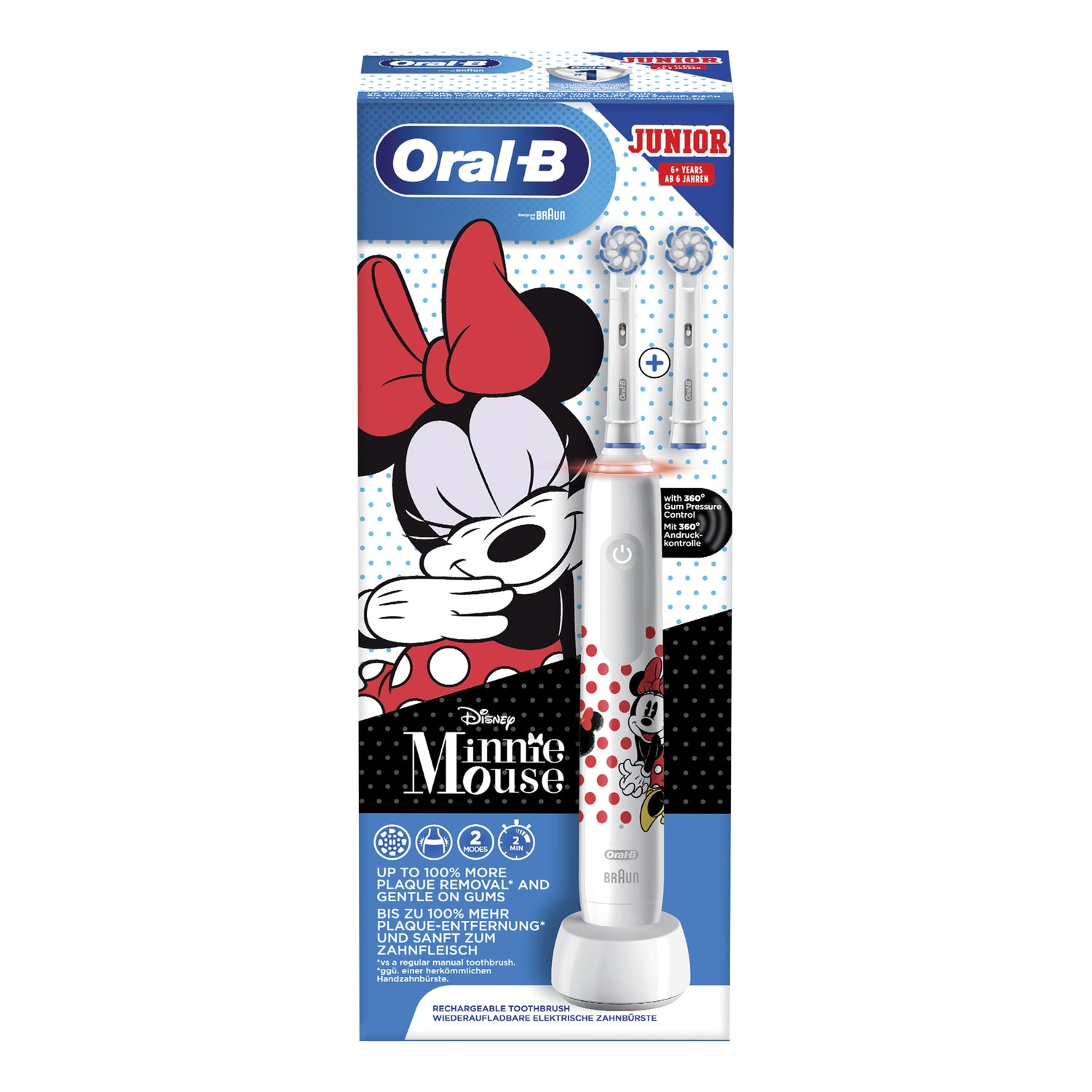 Oral-B Spazzolino Elettrico Pro 3 Junior Minnie