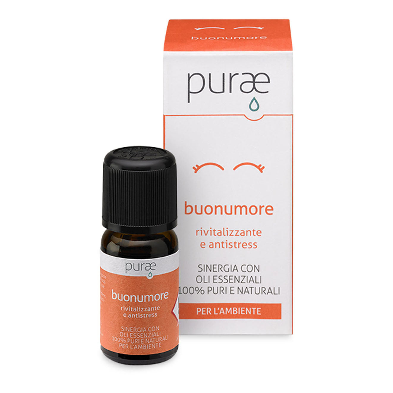 Purae Sinergia Con Oli Essenziali - Buonumore 10ml