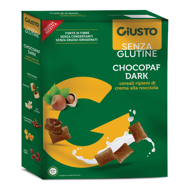 GIUSTO S/G CHOCOPAF DARK 300G  