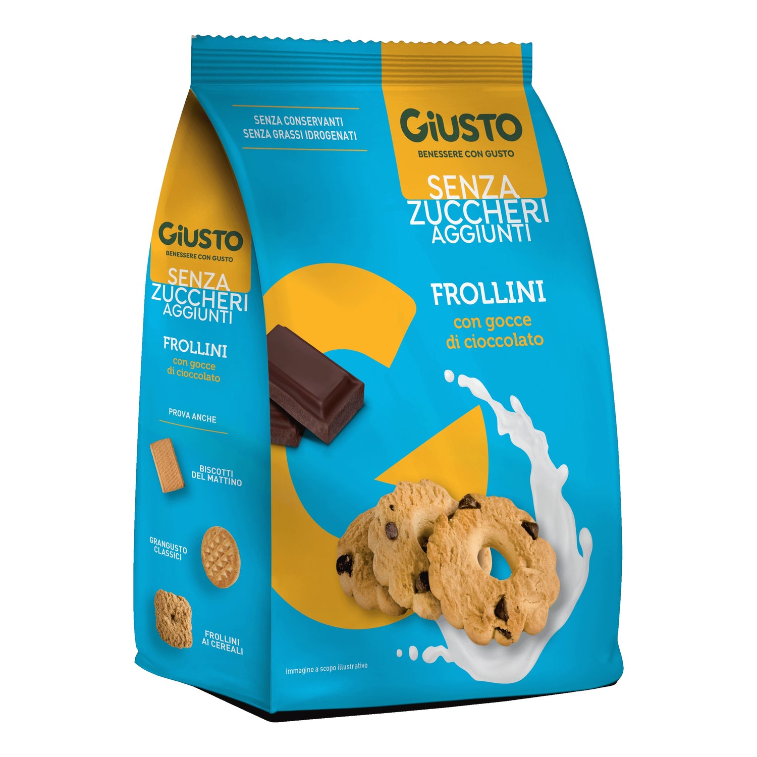 GIUSTO S/ZUCCH FROLL CIOC 350G