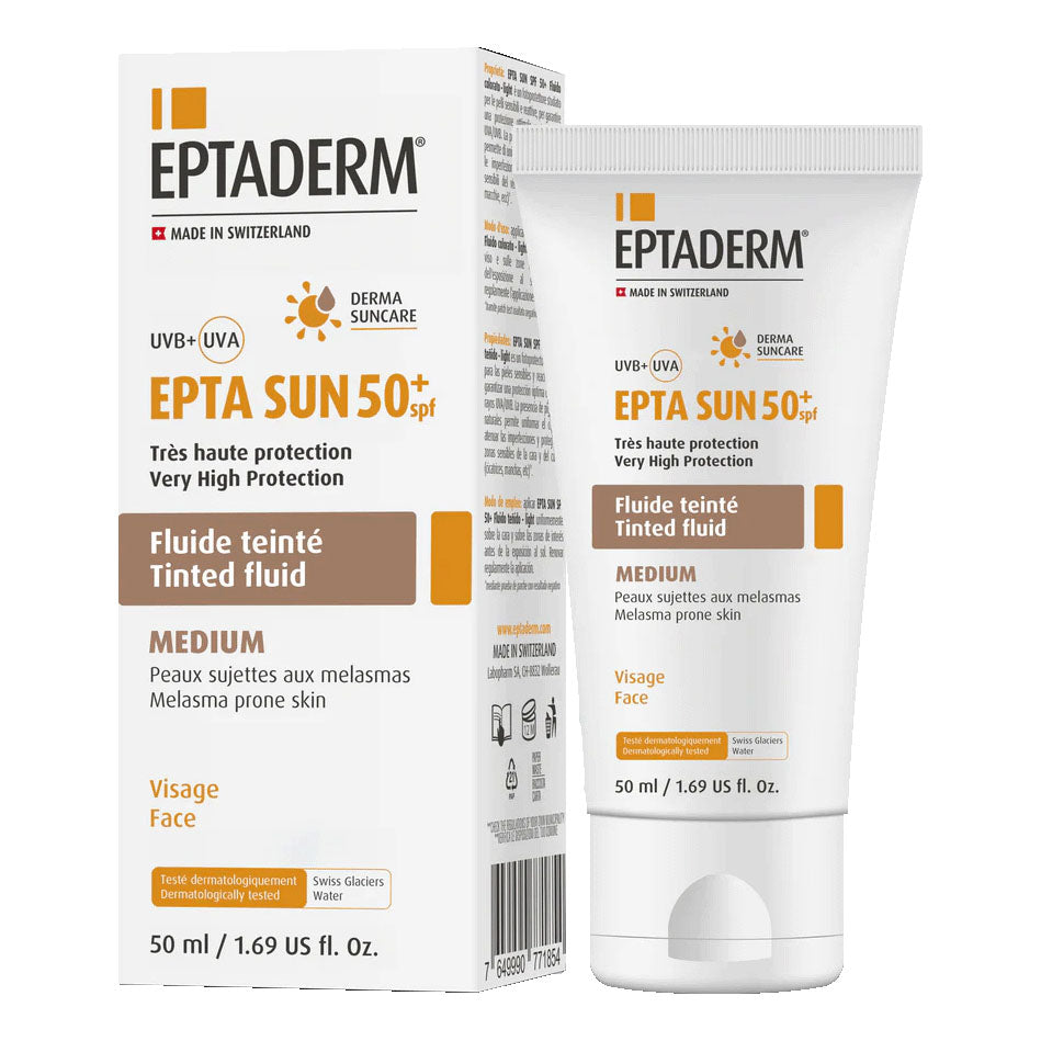 EPTA SUN SPF50+ COLOR M 50ML