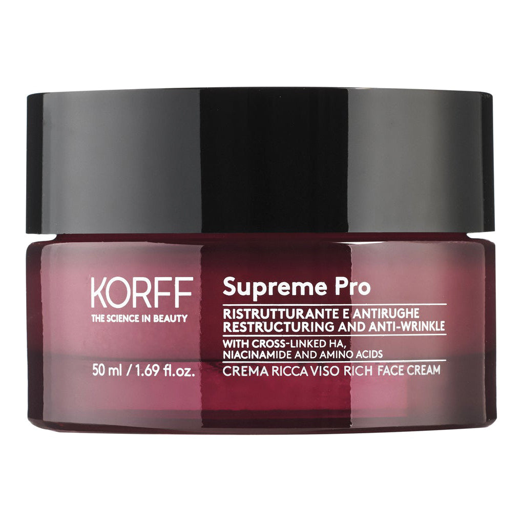 Korff Supreme Pro - Crema Ricca Viso Ristrutturante Antirughe 50ml