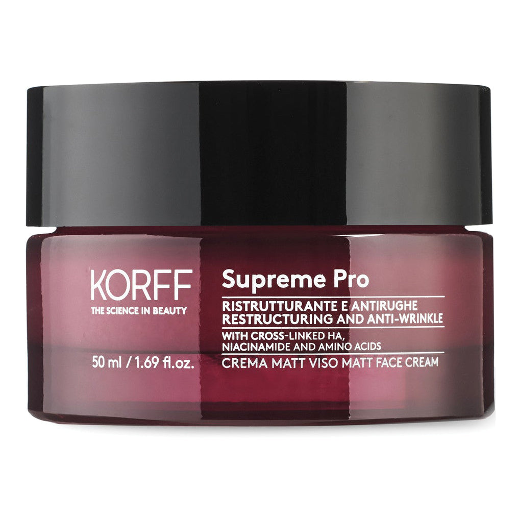 Korff Supreme Pro - Crema Matt Viso Ristrutturante Antirughe 50ml