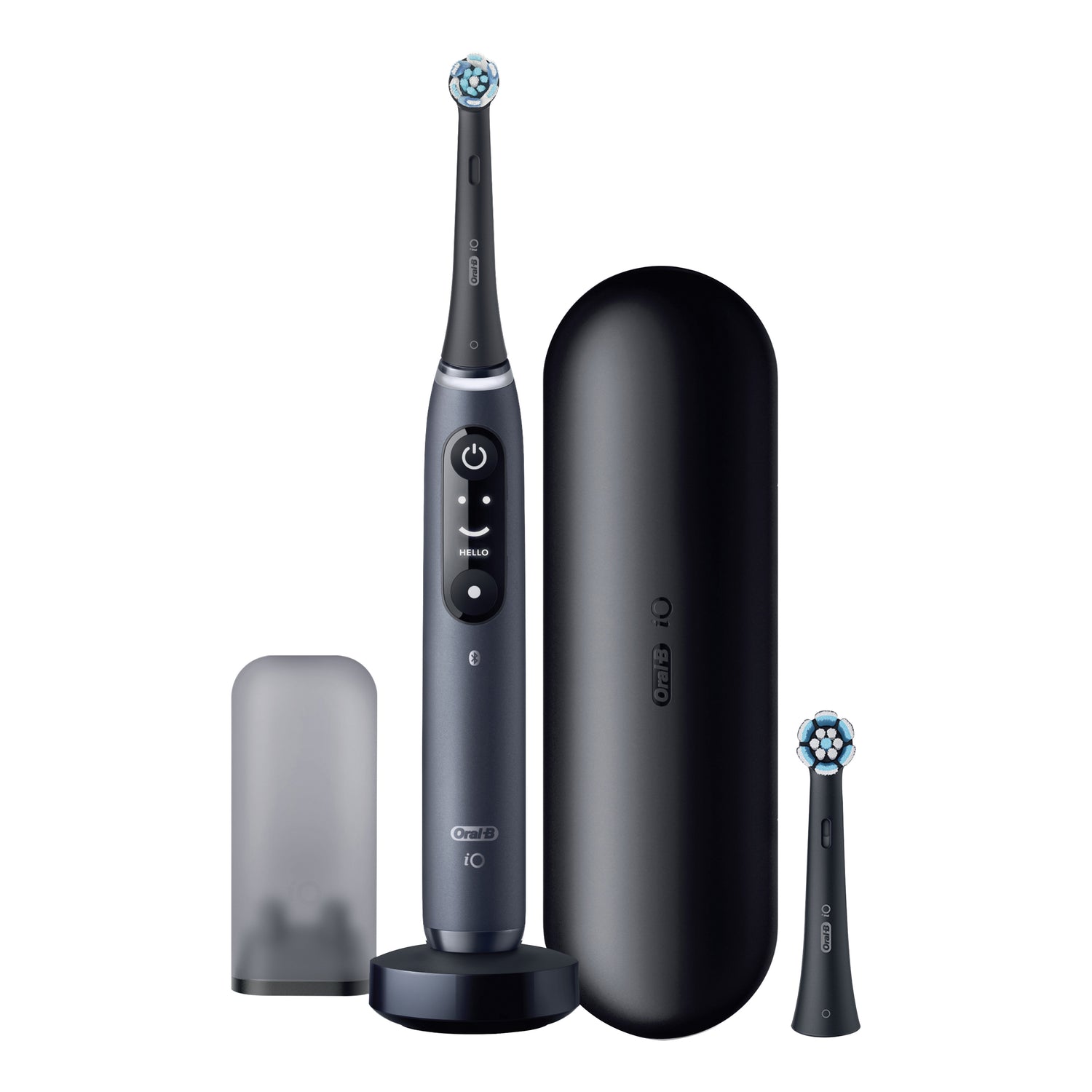 Oral-B iO Serie 7 Spazzolino Elettrico Black + 2 Testine