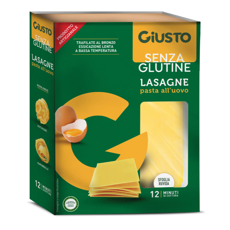 GIUSTO S/G SFOGLIE LASAGNE200G  