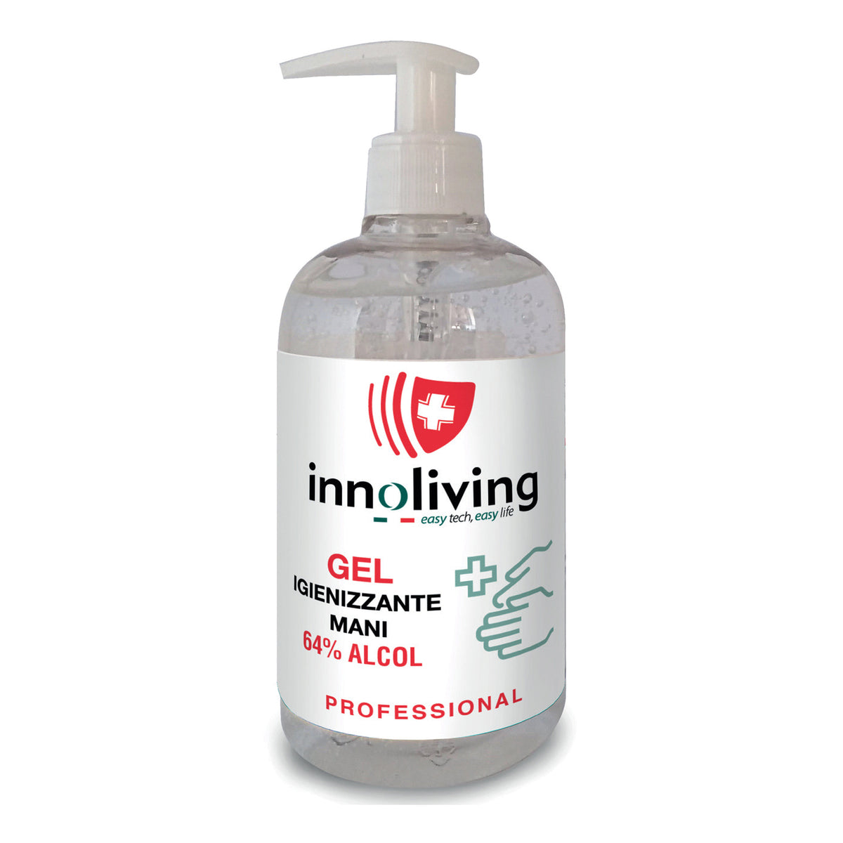 INNOLIVING GEL IGIEN MANI500ML  