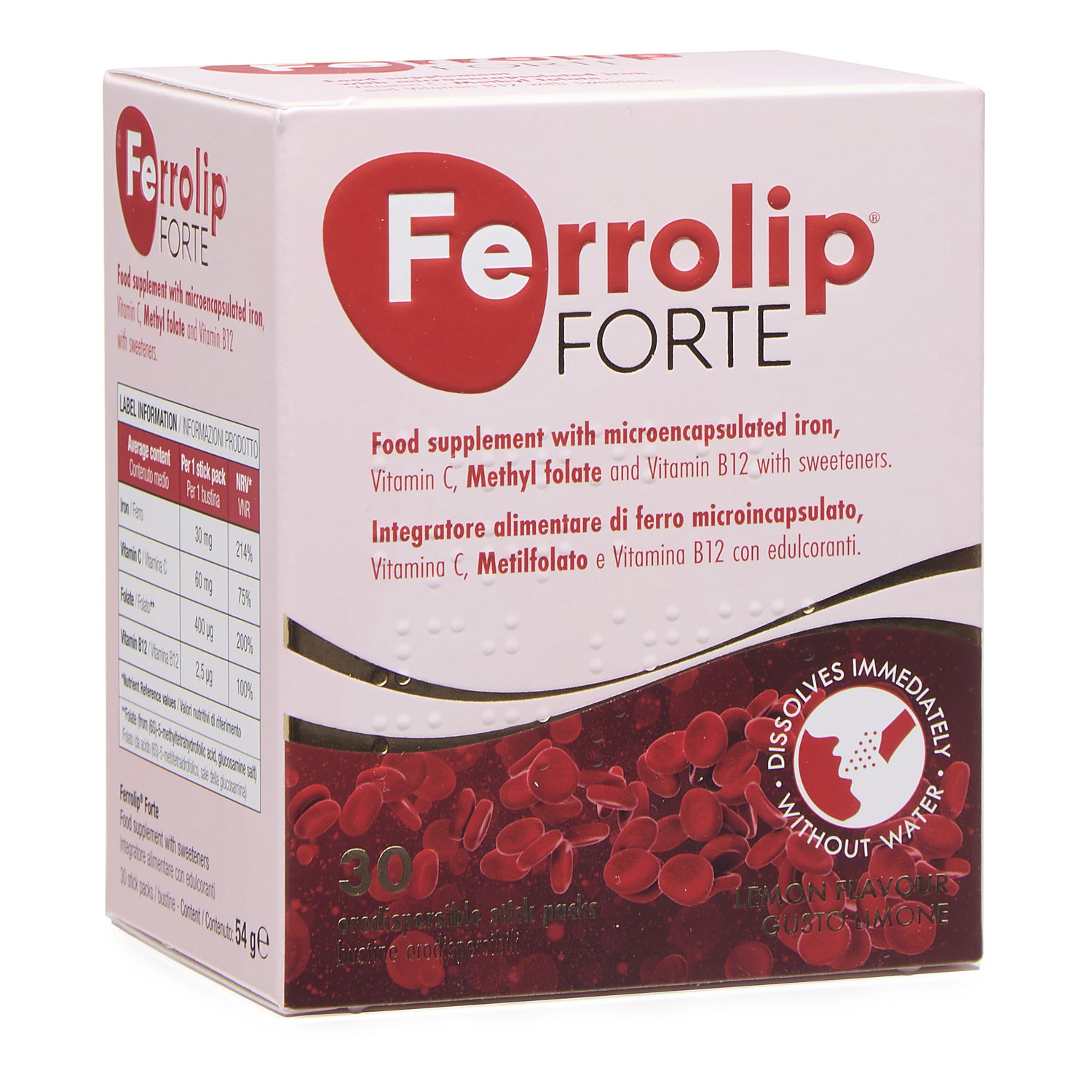 FERROLIP FORTE 30STICK PACKS
