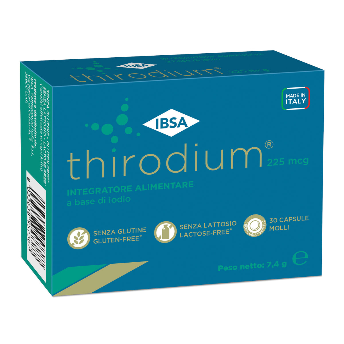 THIRODIUM 225MCG 30CPS MOLLI  