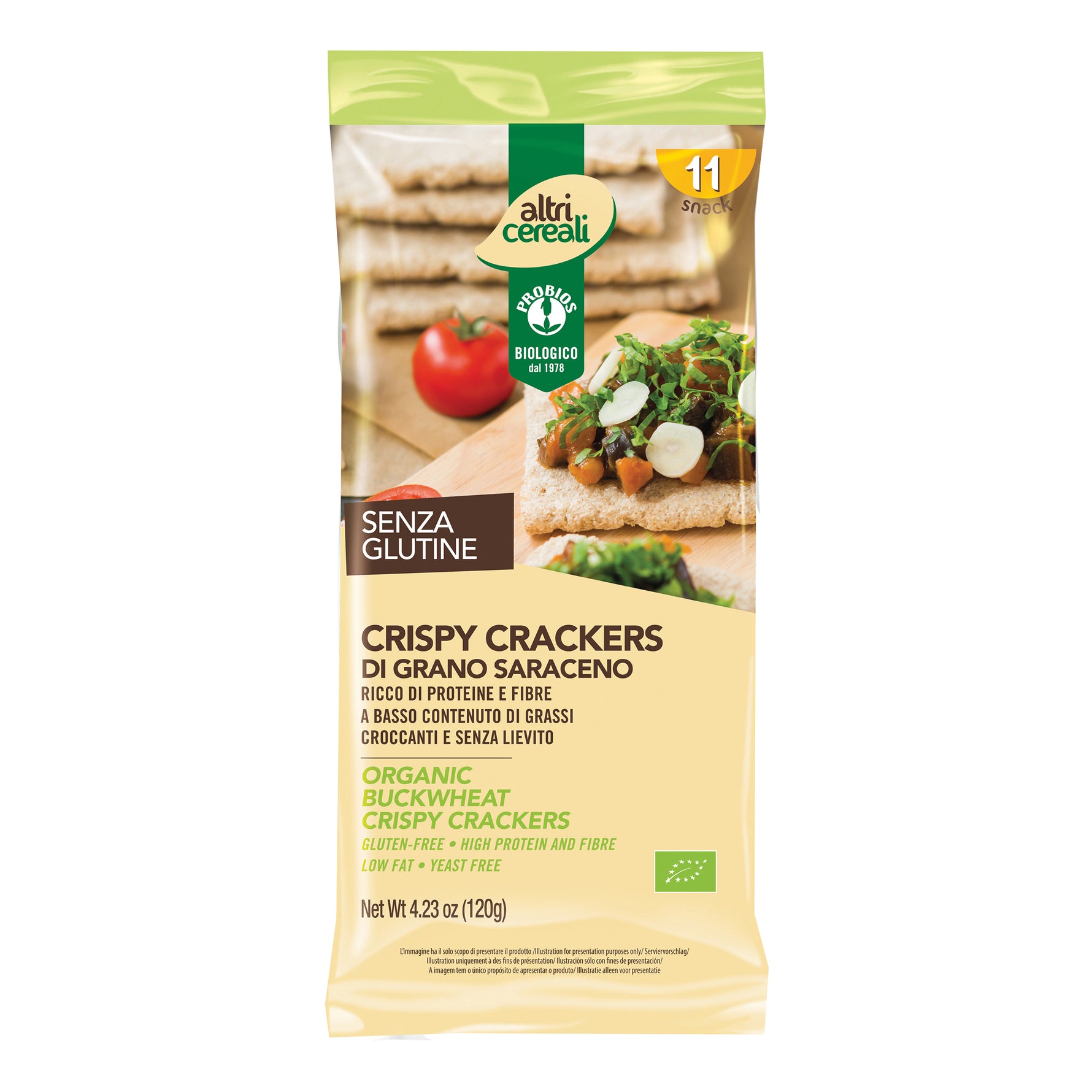 PROBIOS CRISPY CRACKERS SARAC
