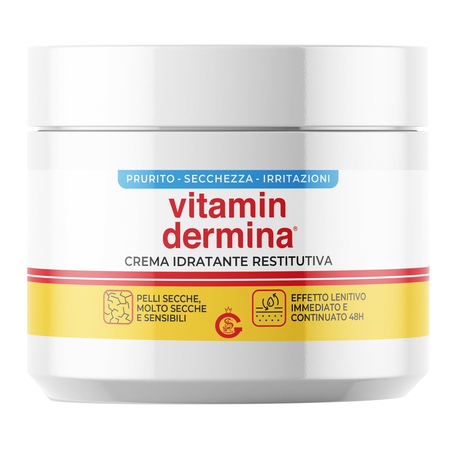 Vitamindermina Crema Idratante Restitutiva – 400ml