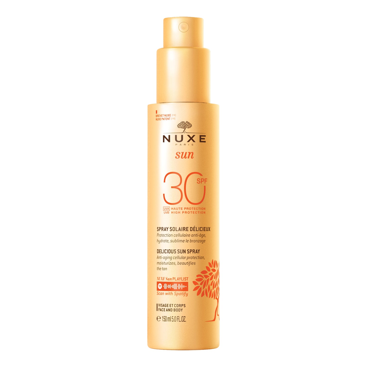 Nuxe Sun Latte Solare Viso E Corpo Spf 30 Spray 150ml