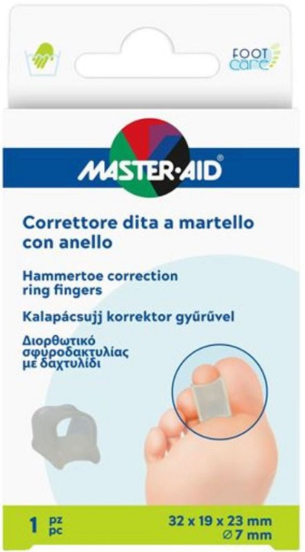 Master Aid Foot Care Correttore Dita A Martello Con Anello
