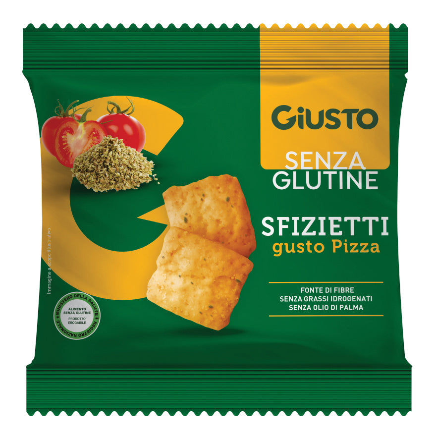 GIUSTO S/G SFIZIETTI PIZZA 40G  