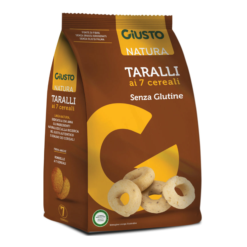 GIUSTO S/G TARALLI 7 CEREALI
