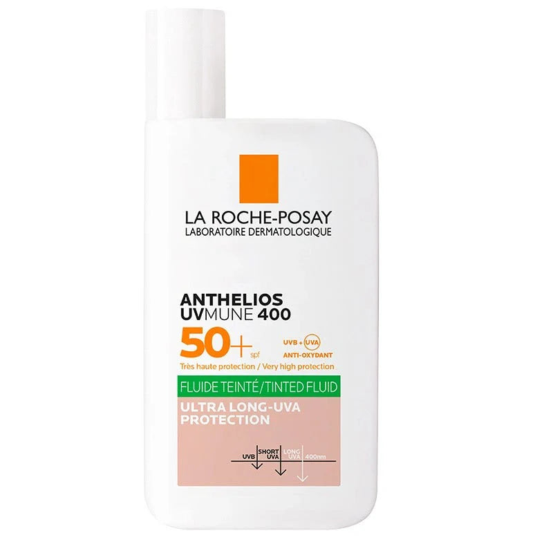 La Roche Posay Anthelios UVMUNE 400 | Fluido Solare Oil Control Colorato SPF50+ | 50ml
